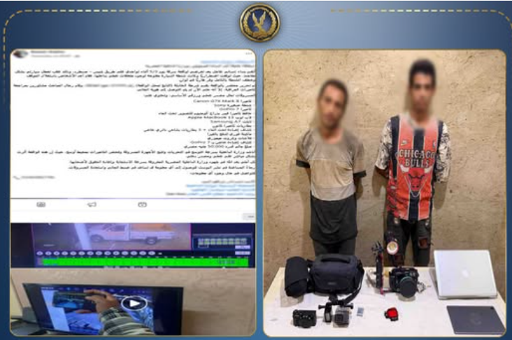كشف ملابسات سرقة حقيبة من داخل سيارة متعطلة بالقليوبية